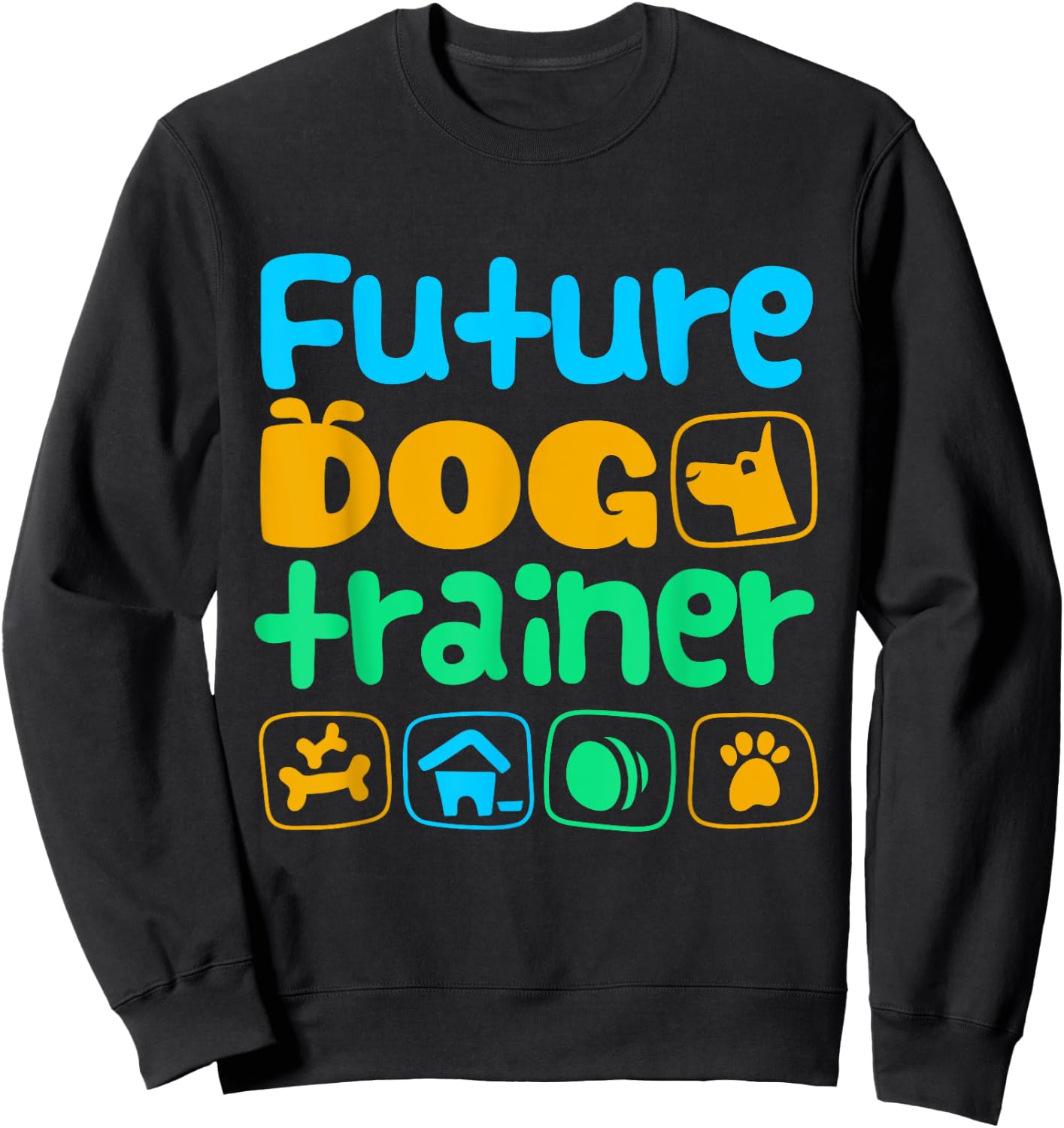 Future Dog Trainer Kid's Sweatshirt - Sweatshirt | Black