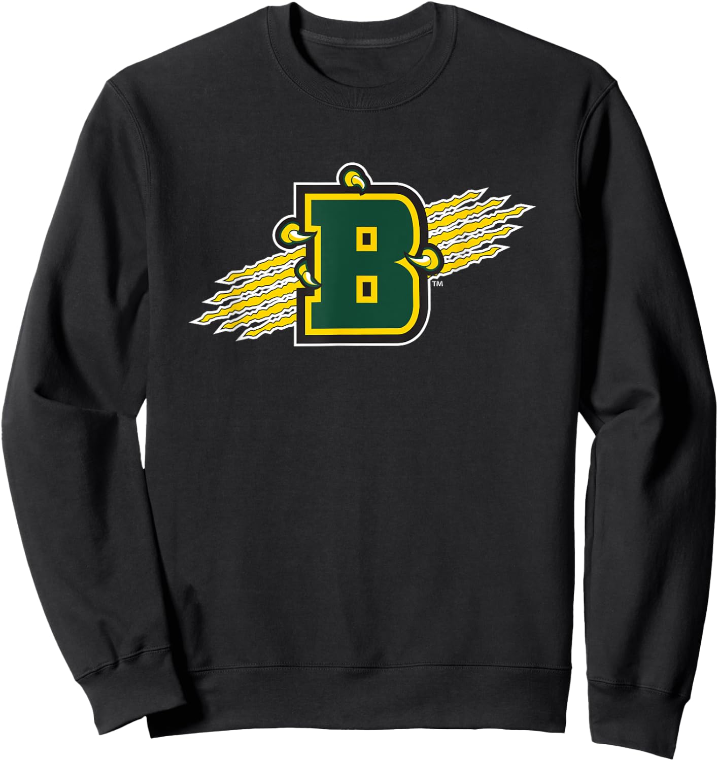 SUNY Brockport Golden Eagles B Logo Sweatshirt - Sweatshirt | Black
