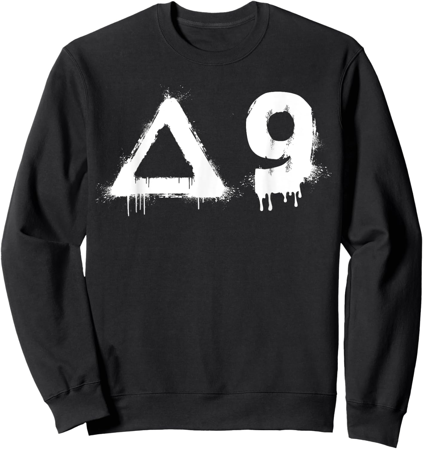 Delta Nine - 9 Sweatshirt - Sweatshirt | Black
