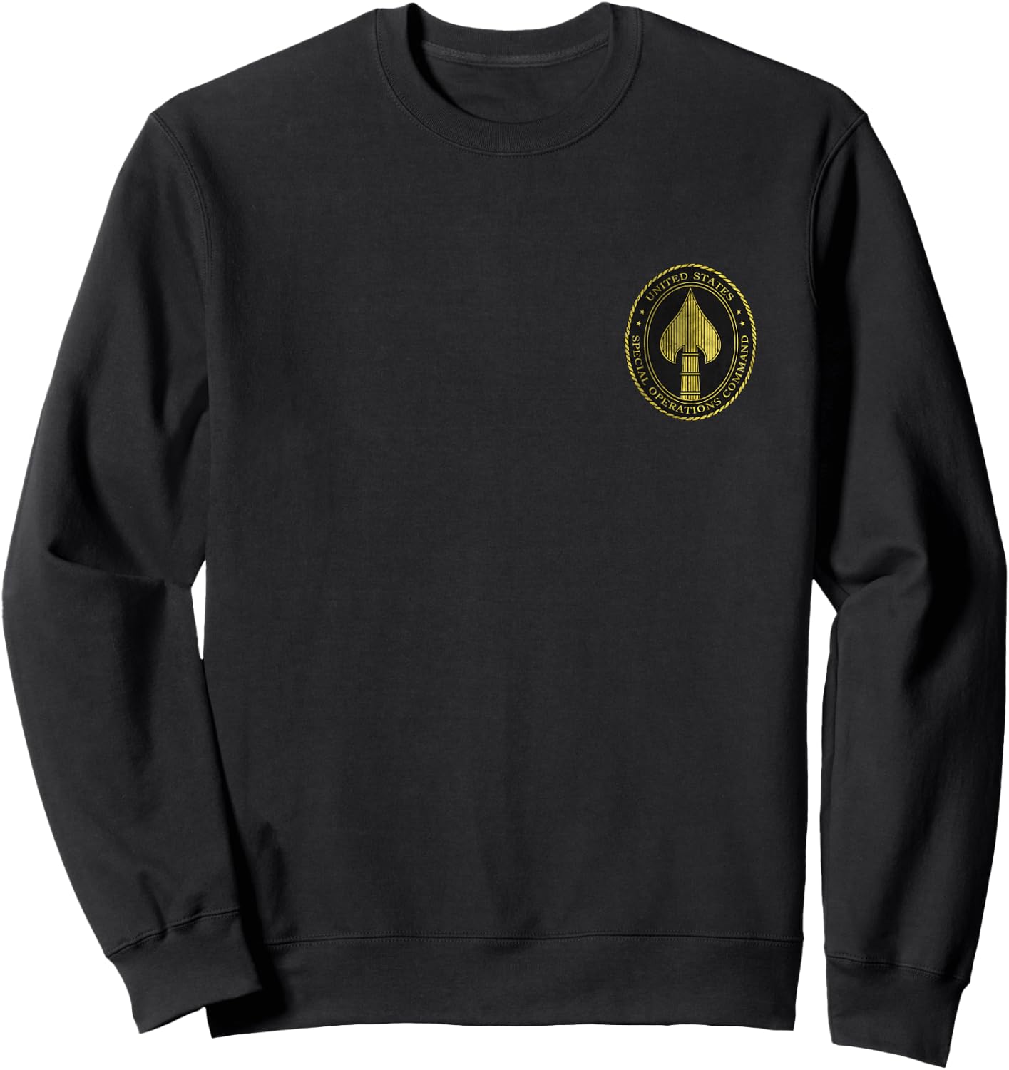 US Special Operations Command USSOCOM Logo Military Veteran Sweatshirt - Sweatshirt | Black