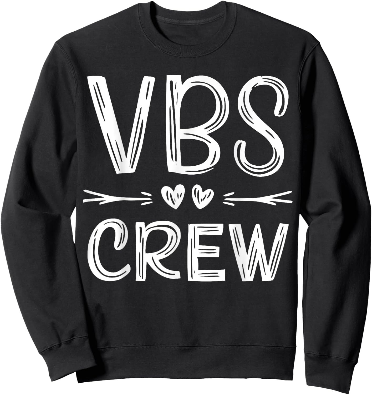 VBS Crew Faith-Based Gathering Sunday School Teacher Women Kids Sweatshirt - Sweatshirt | Black