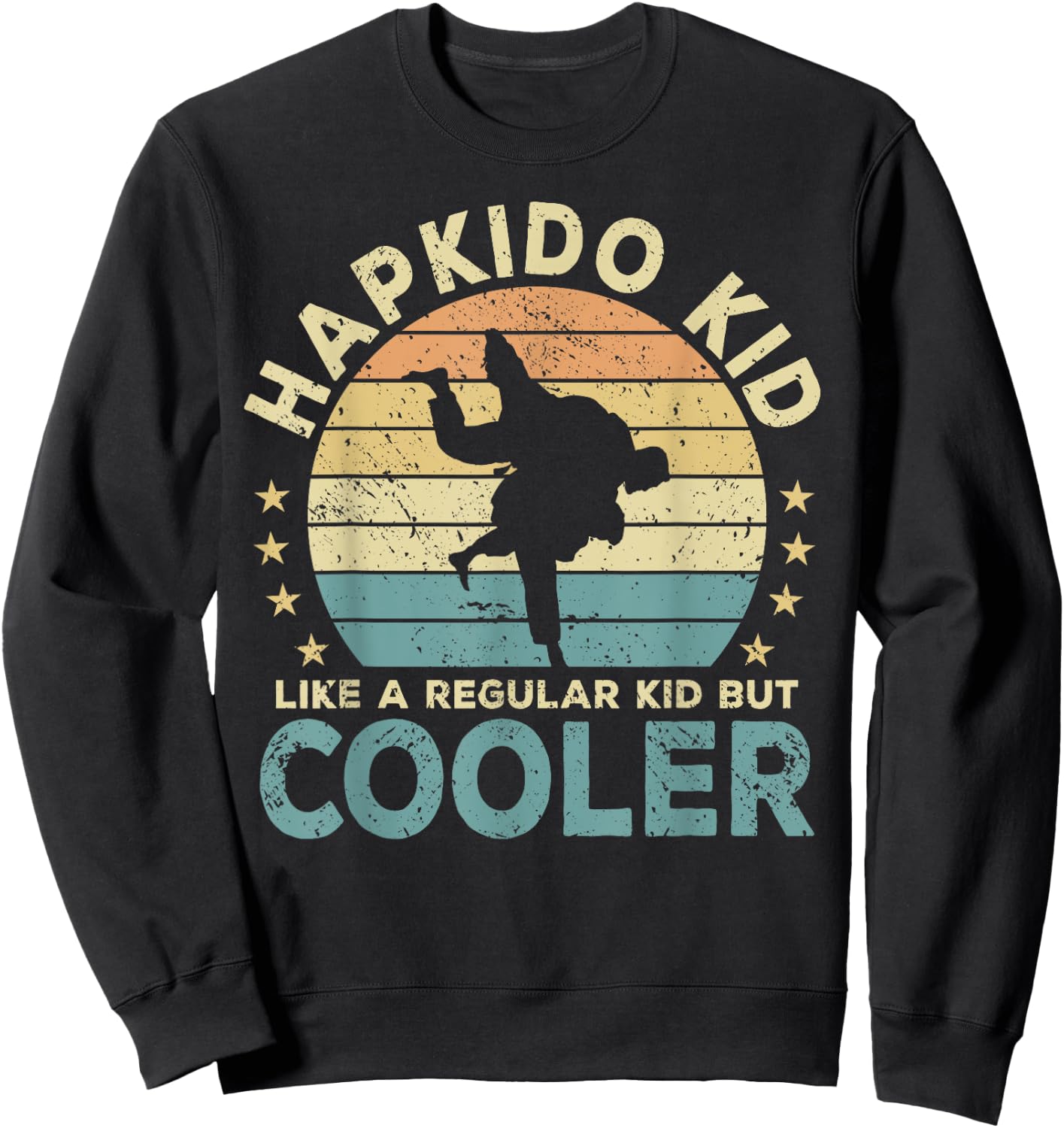 Hapkido Kid Martial Art Funny Hapkido Sweatshirt - Sweatshirt | Black