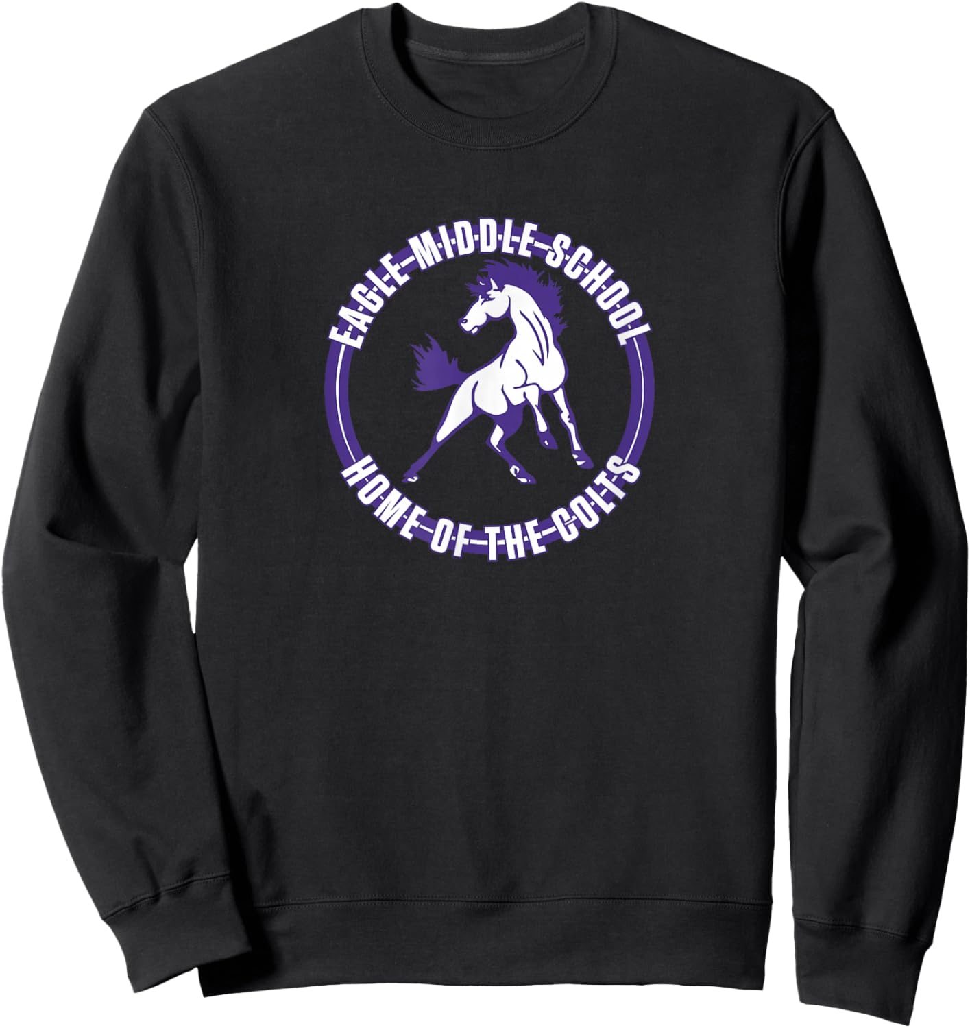Eagle Middle School Sweatshirt - Sweatshirt | Black