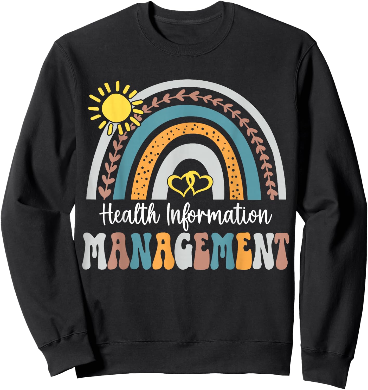 Health Information Management Supervisor Medical Records Sweatshirt - Sweatshirt | Black