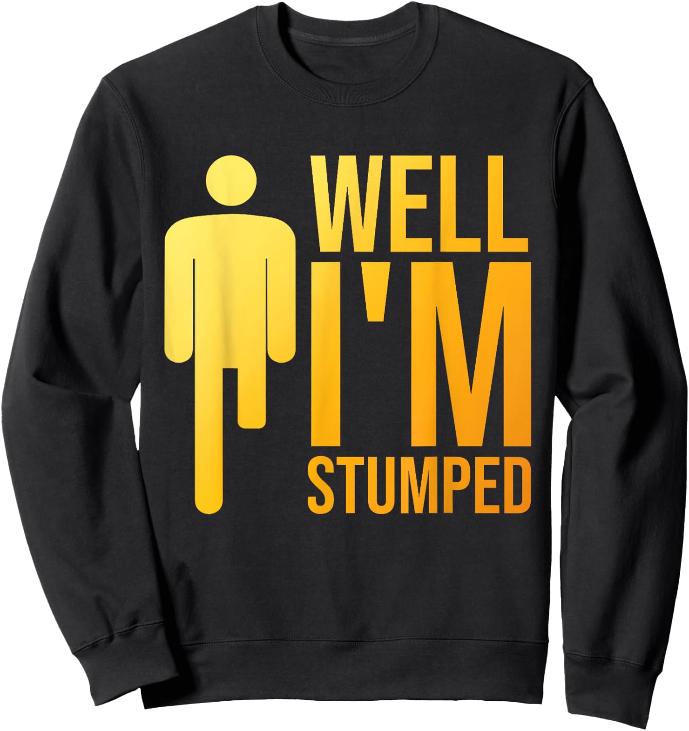Funny Amputee Design Women Prosthetic Leg Amputation Sweatshirt - Sweatshirt | Black