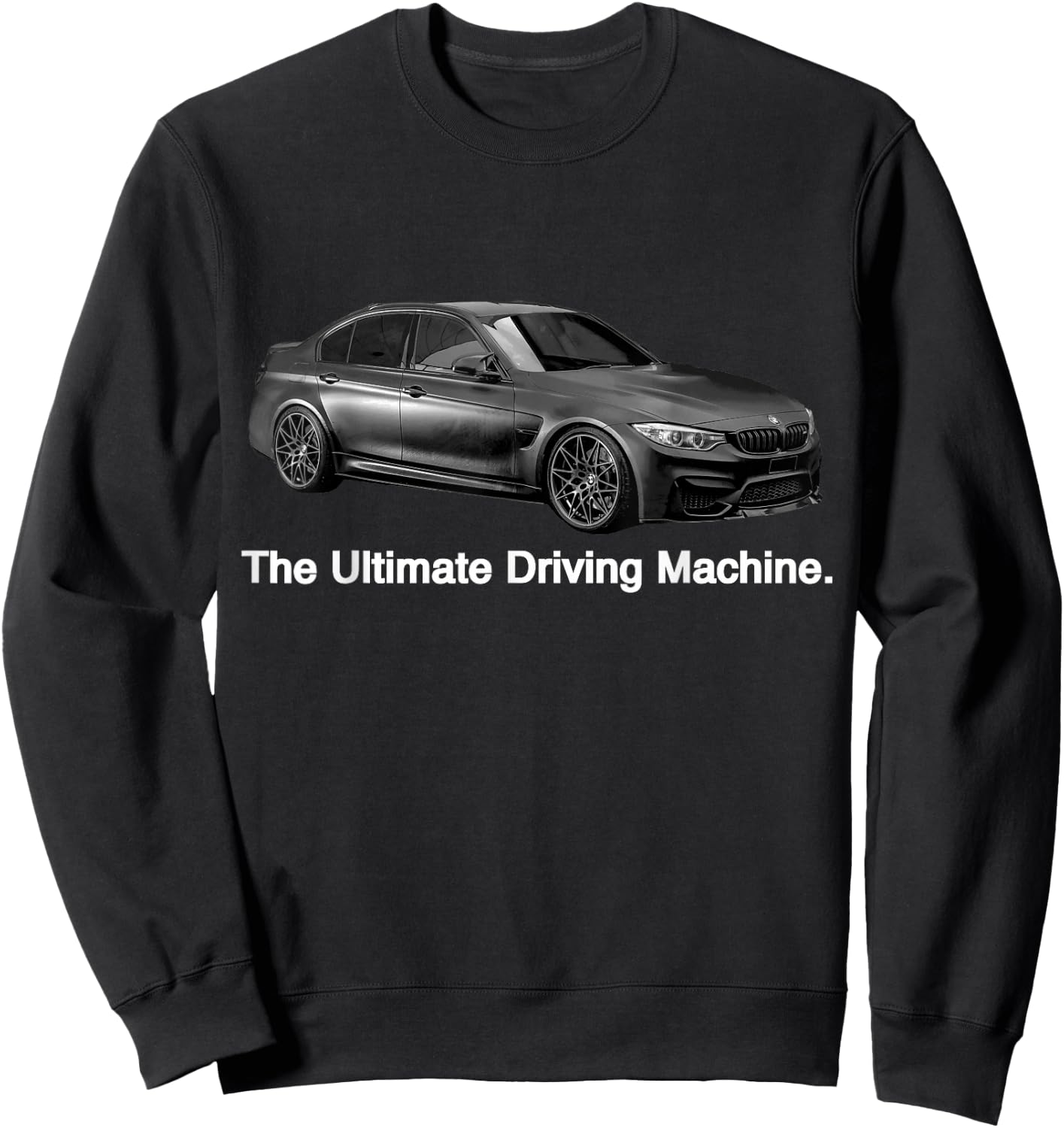 Ultimate Driving Machine Euro F80 M Three Sweatshirt - Sweatshirt | Black