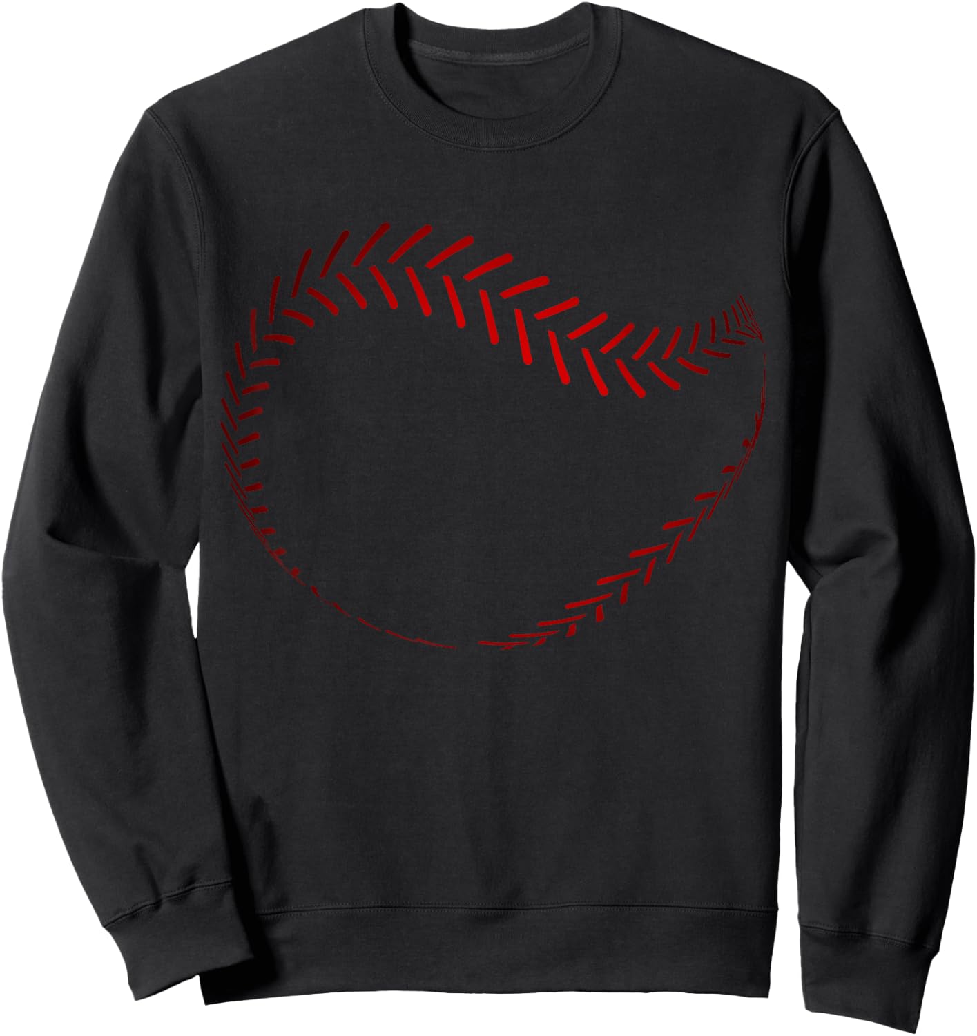 Cool Baseball Sweatshirt - Sweatshirt | Black
