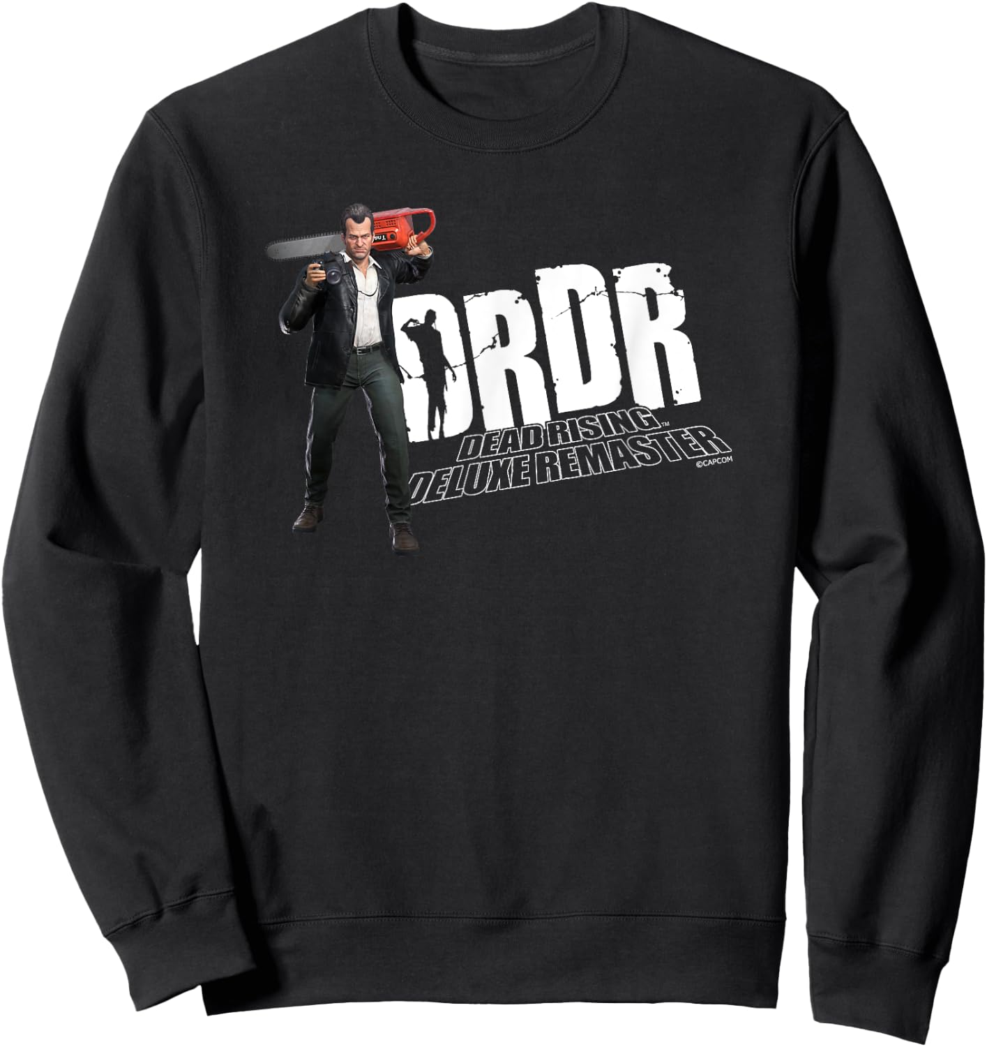 DEAD RISING DELUXE REMASTER Logo Sweatshirt - Sweatshirt | Black