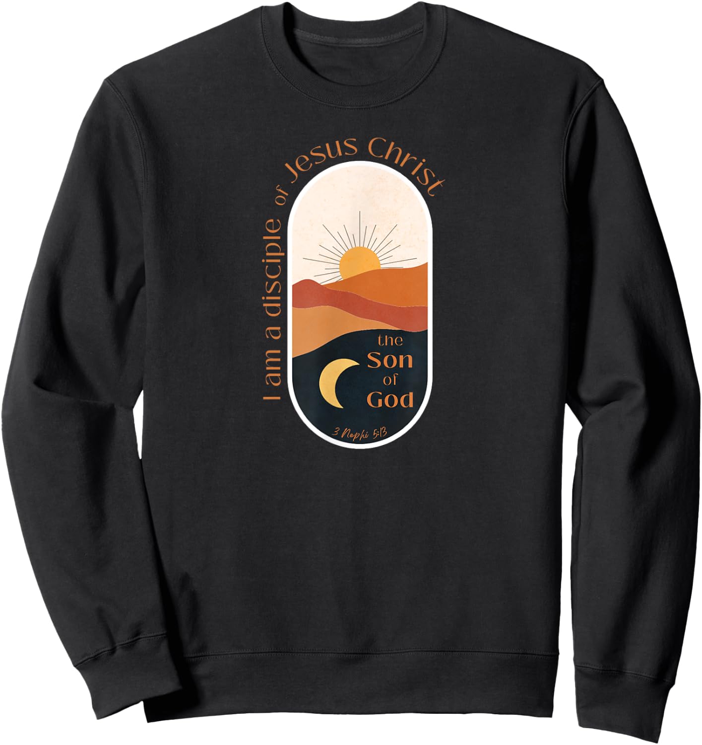 Disciple of Jesus Christ Youth Theme 3 Nephi Sweatshirt - Sweatshirt | Black