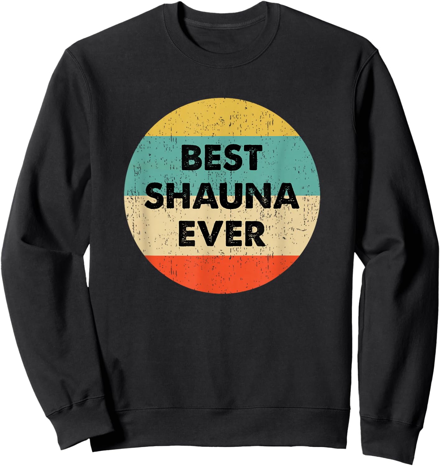Shauna Name Sweatshirt - Sweatshirt | Black