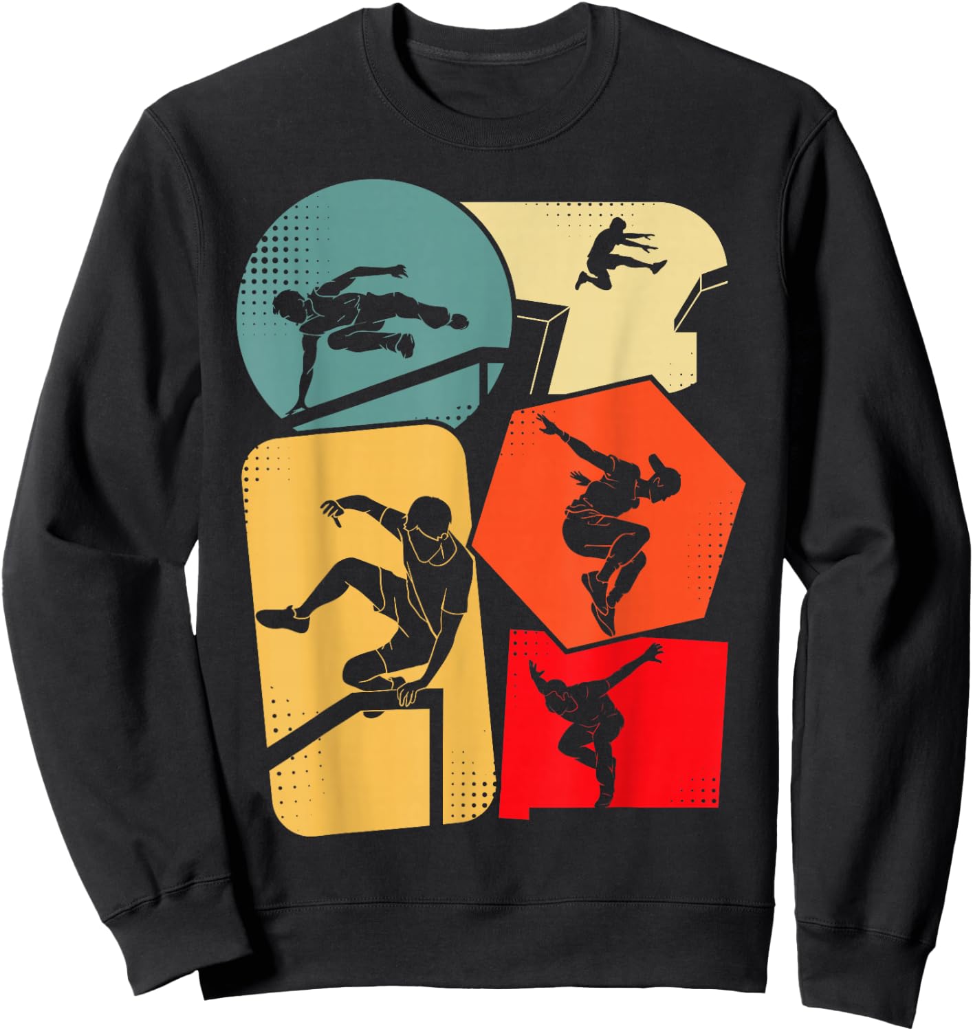 Parkour Boys Kids Sweatshirt - Sweatshirt | Black