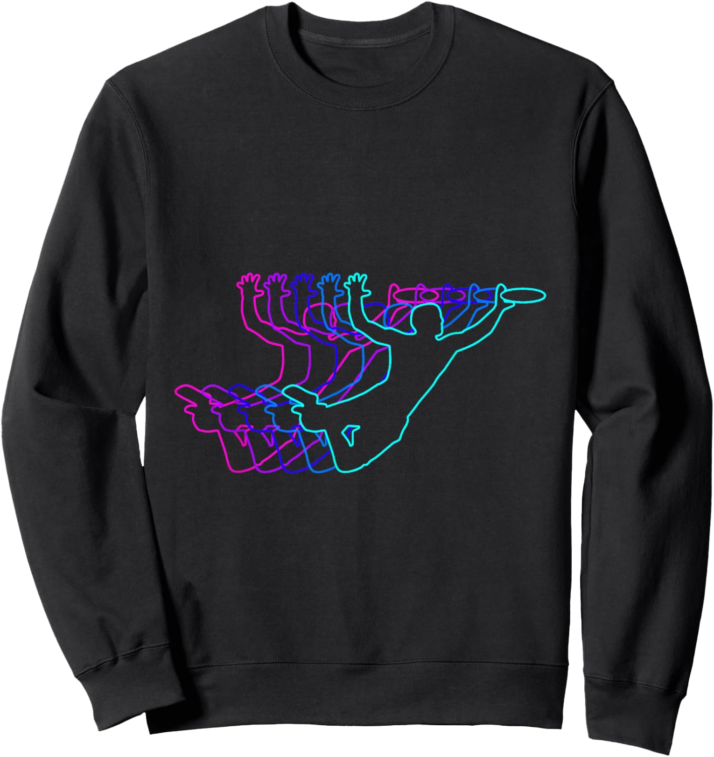 Ultimate Frisbee Player Gift Clothes for Boys Youth Men Kids Sweatshirt - Sweatshirt | Black