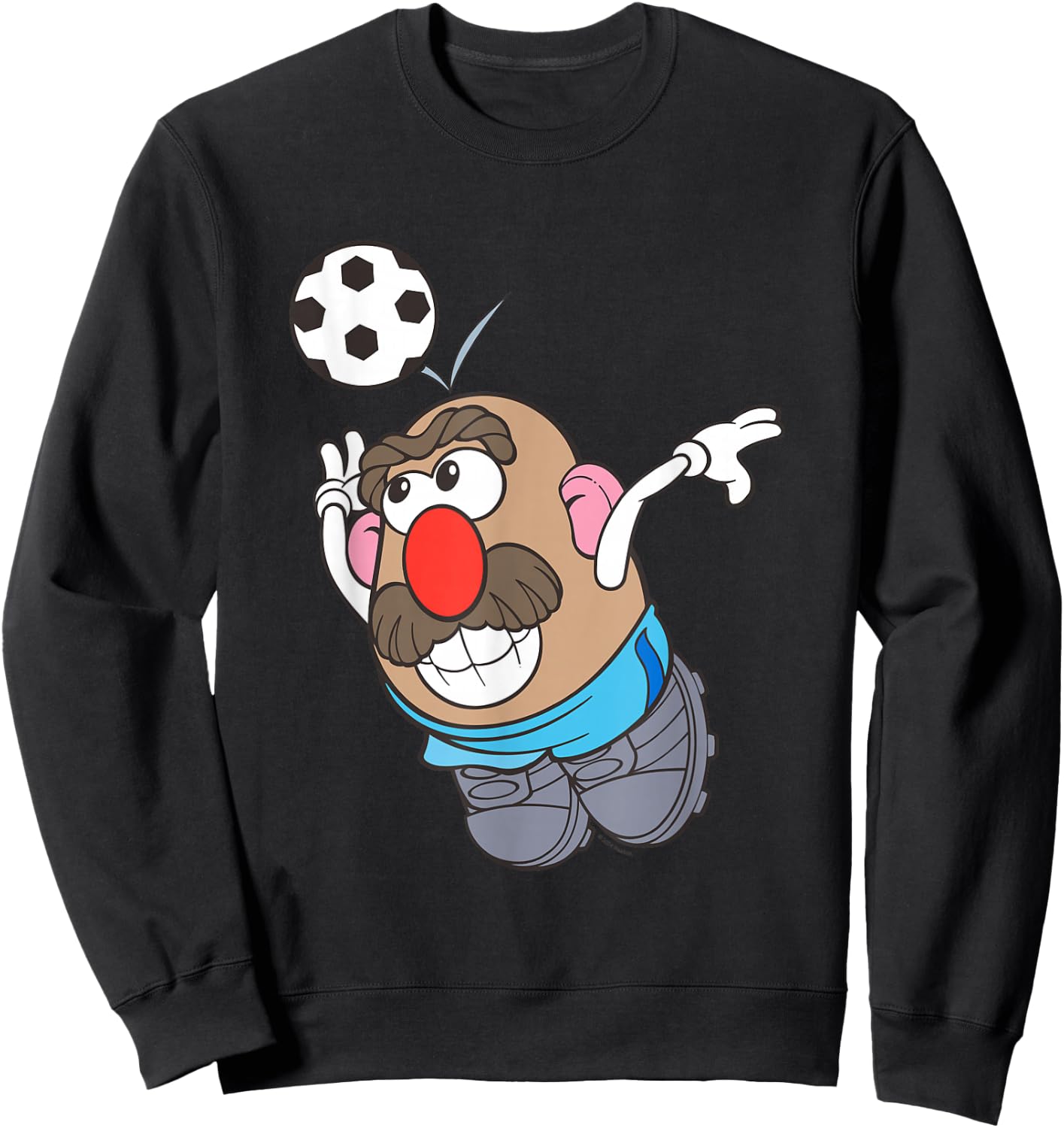 Mr Potato Head World Cup Football Header Sweatshirt - Sweatshirt | Black