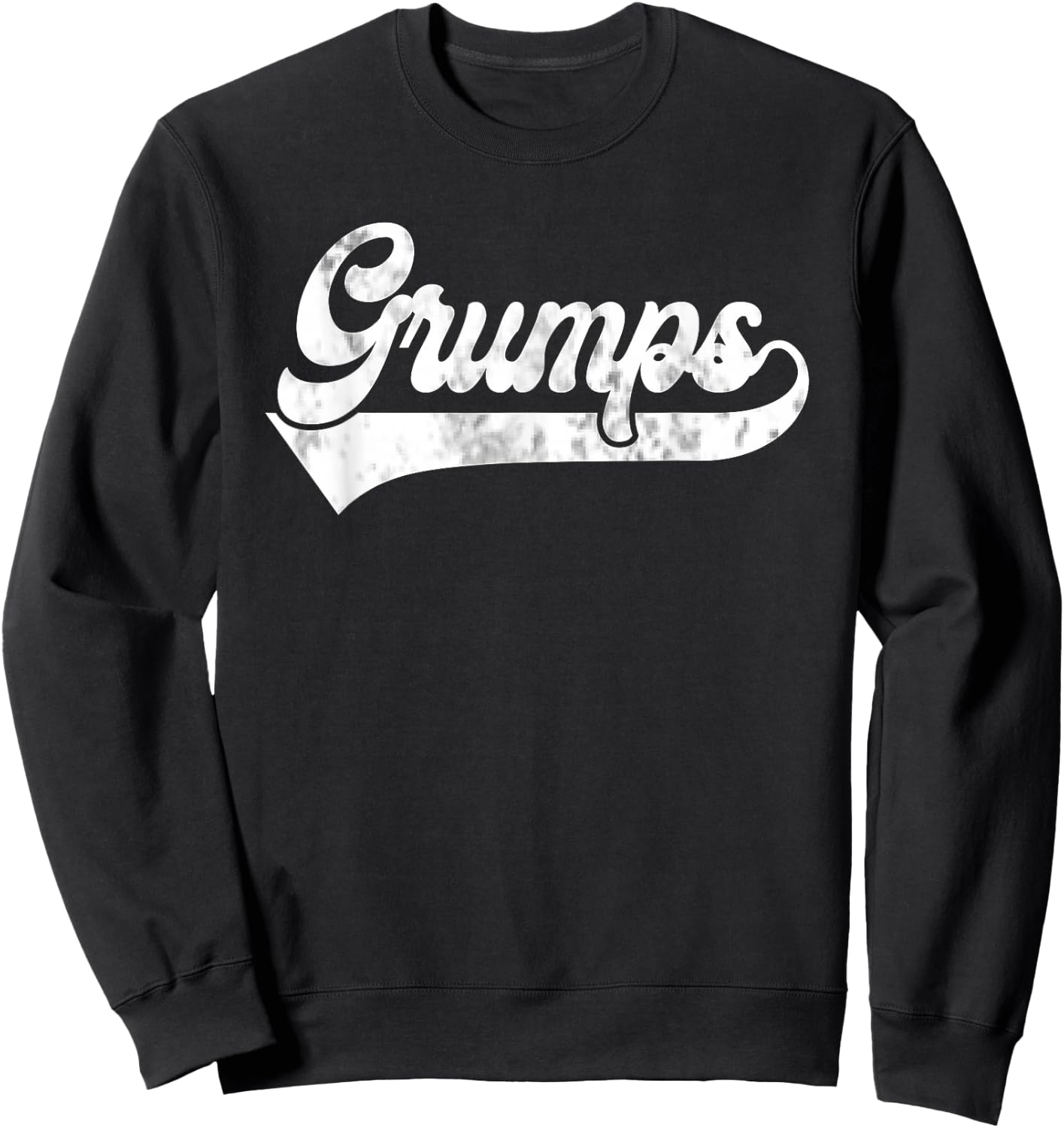 Grumps Vintage Retro Father's Day for Papa Grandpa Sweatshirt - Sweatshirt | Black