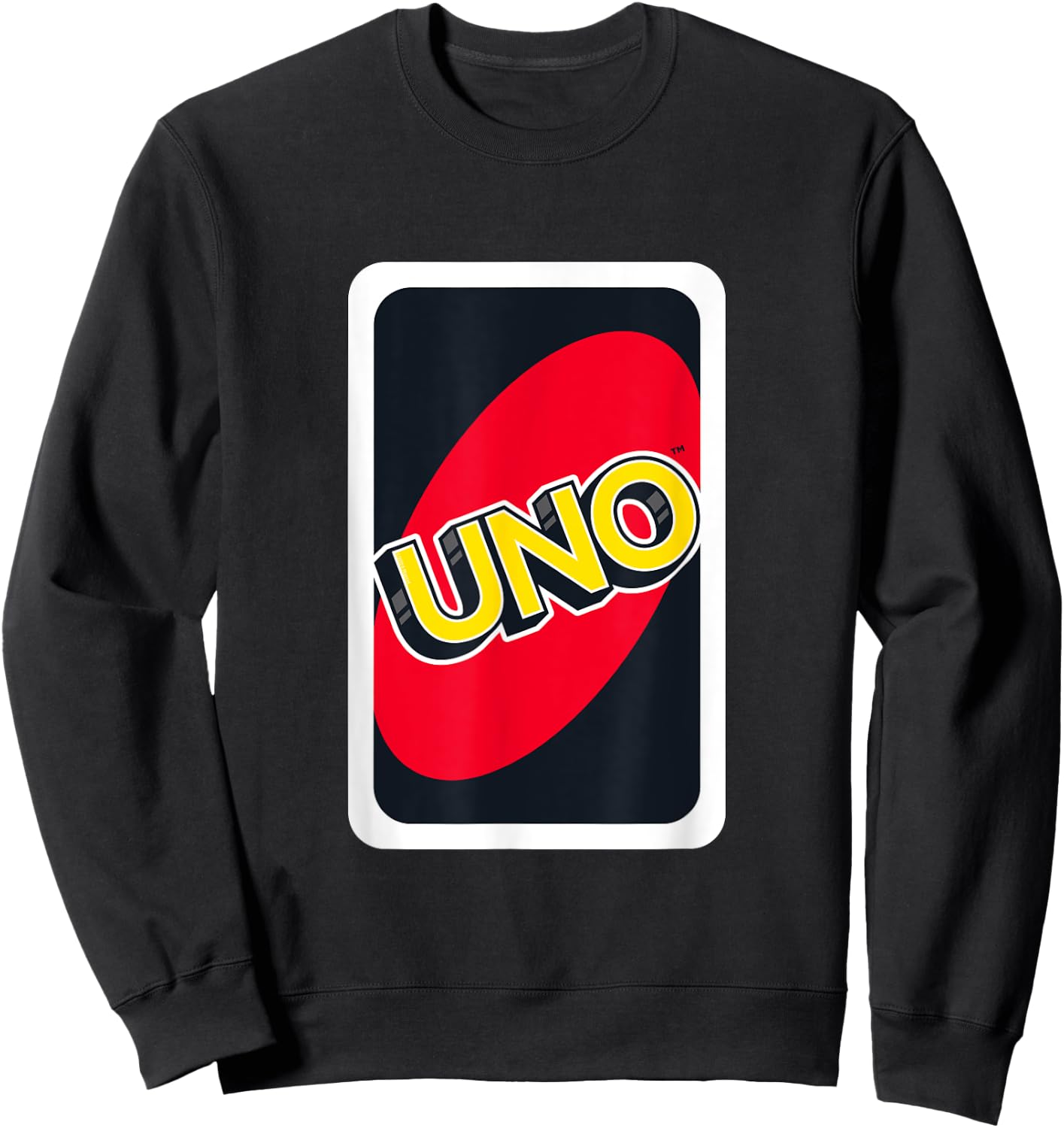 UNO - Logo Card Sweatshirt - Sweatshirt | Black