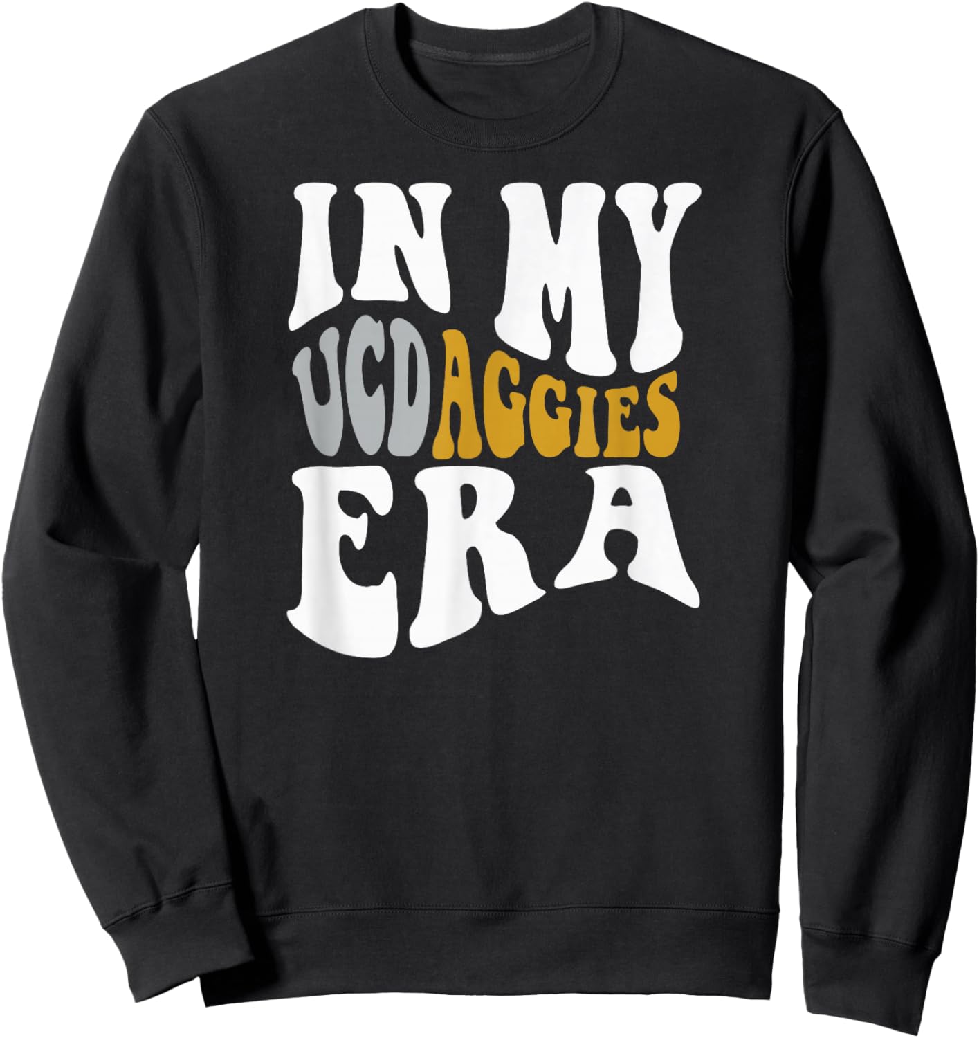 UC Davis Aggies Era Navy Officially Licensed Sweatshirt - Sweatshirt | Black