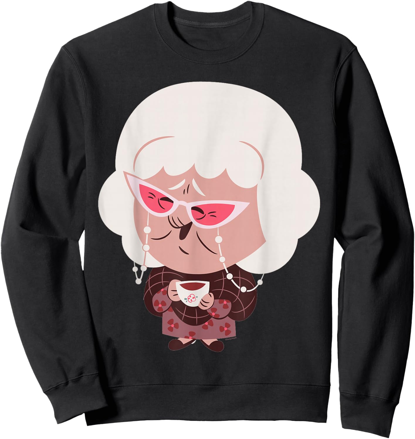 Disney and Pixar’s Inside Out 2 Emotions Nostalgia Big Face Sweatshirt - Sweatshirt | Black