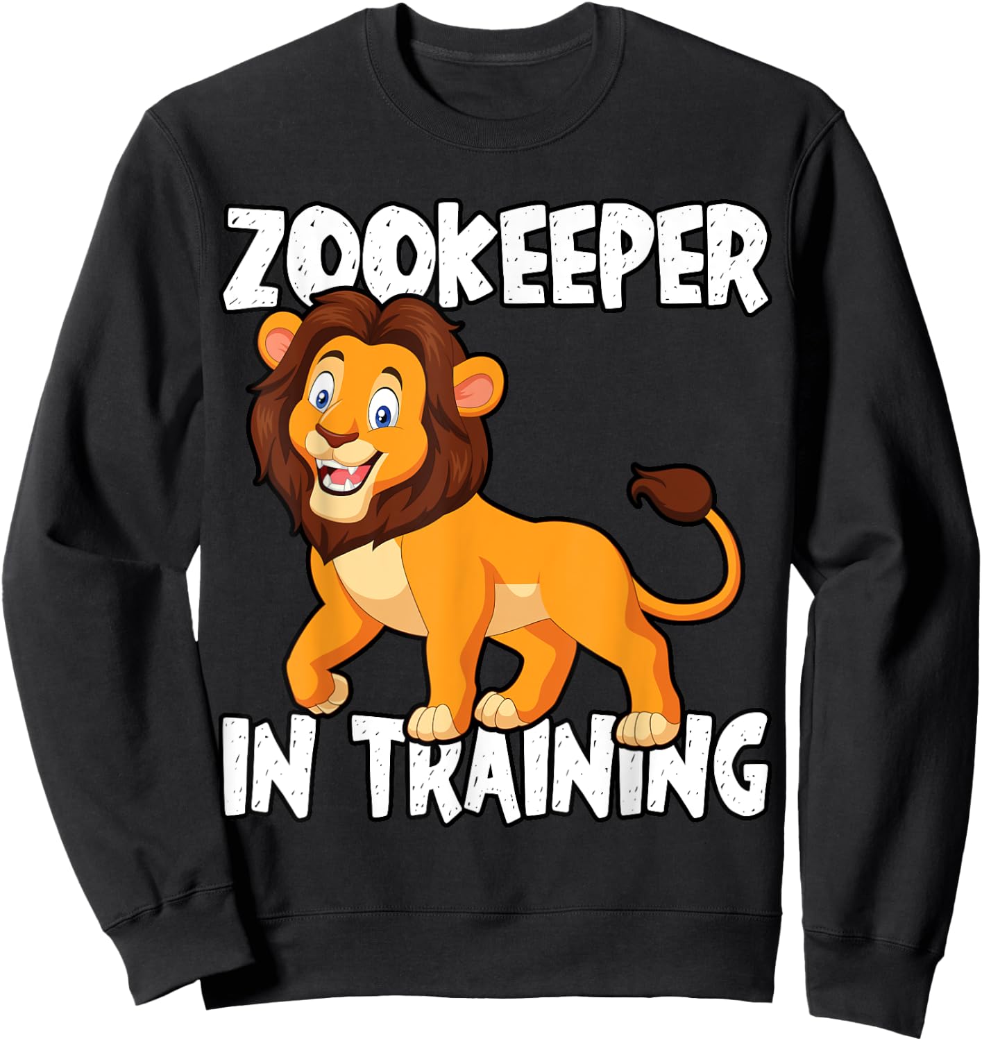 Zookeeper in Training funny Sweatshirt - Sweatshirt | Black
