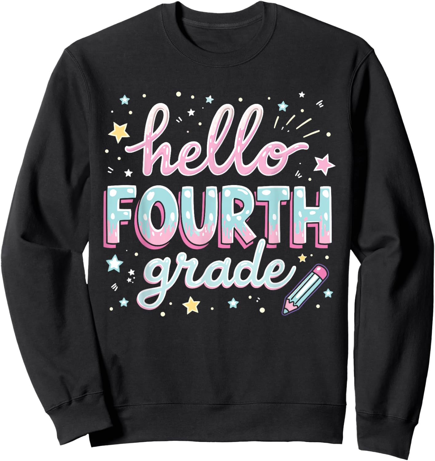 4th Grade Classroom Must-Haves Sweatshirt - Sweatshirt | Black