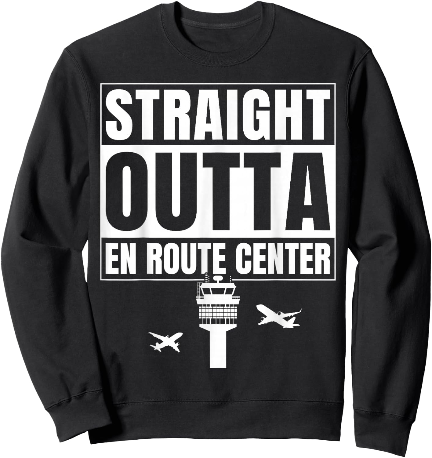 Air traffic controller Sweatshirt - Sweatshirt | Black