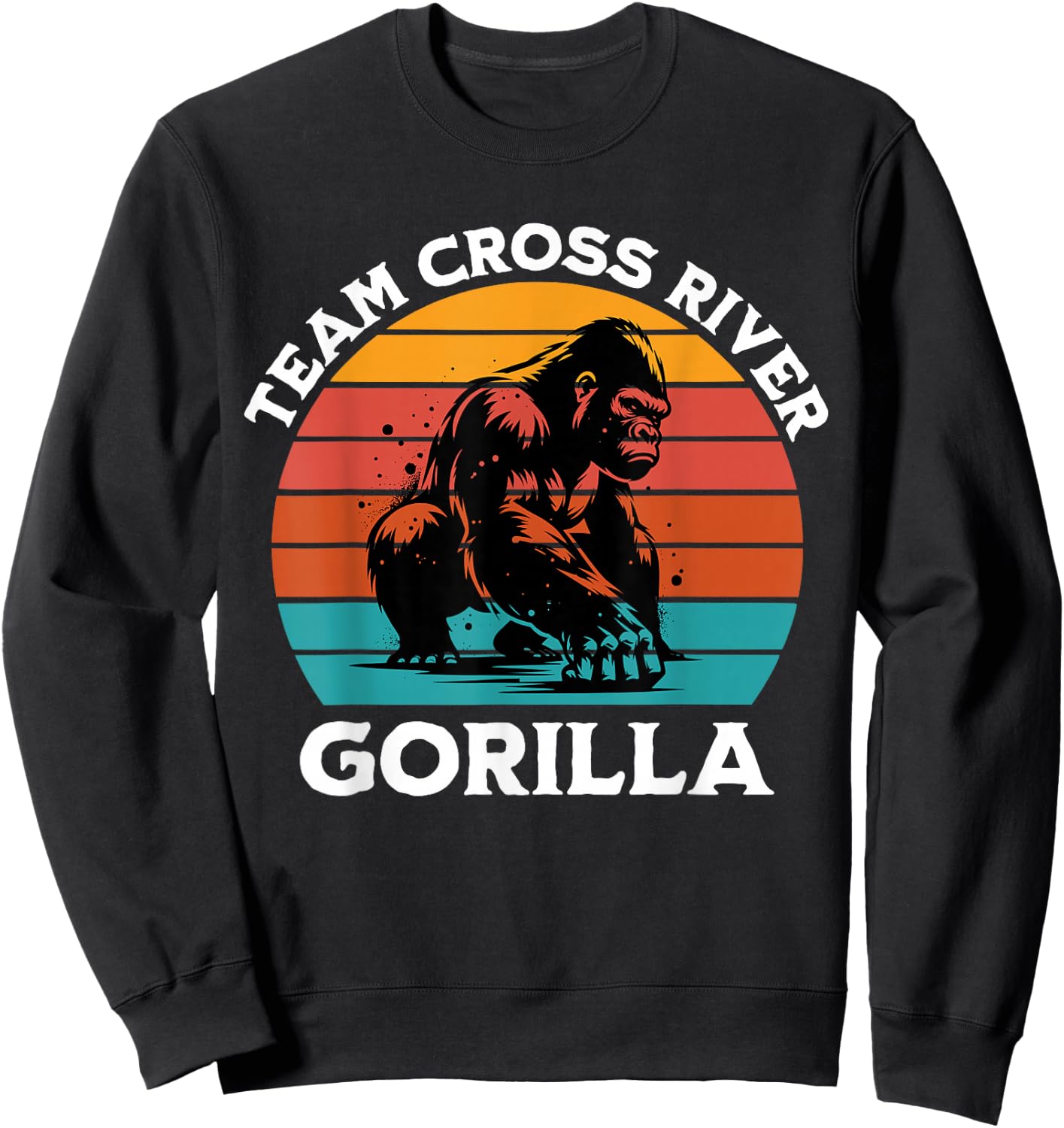 Cross River Gorilla Team Cross River Gorilla Sweatshirt - Sweatshirt | Black