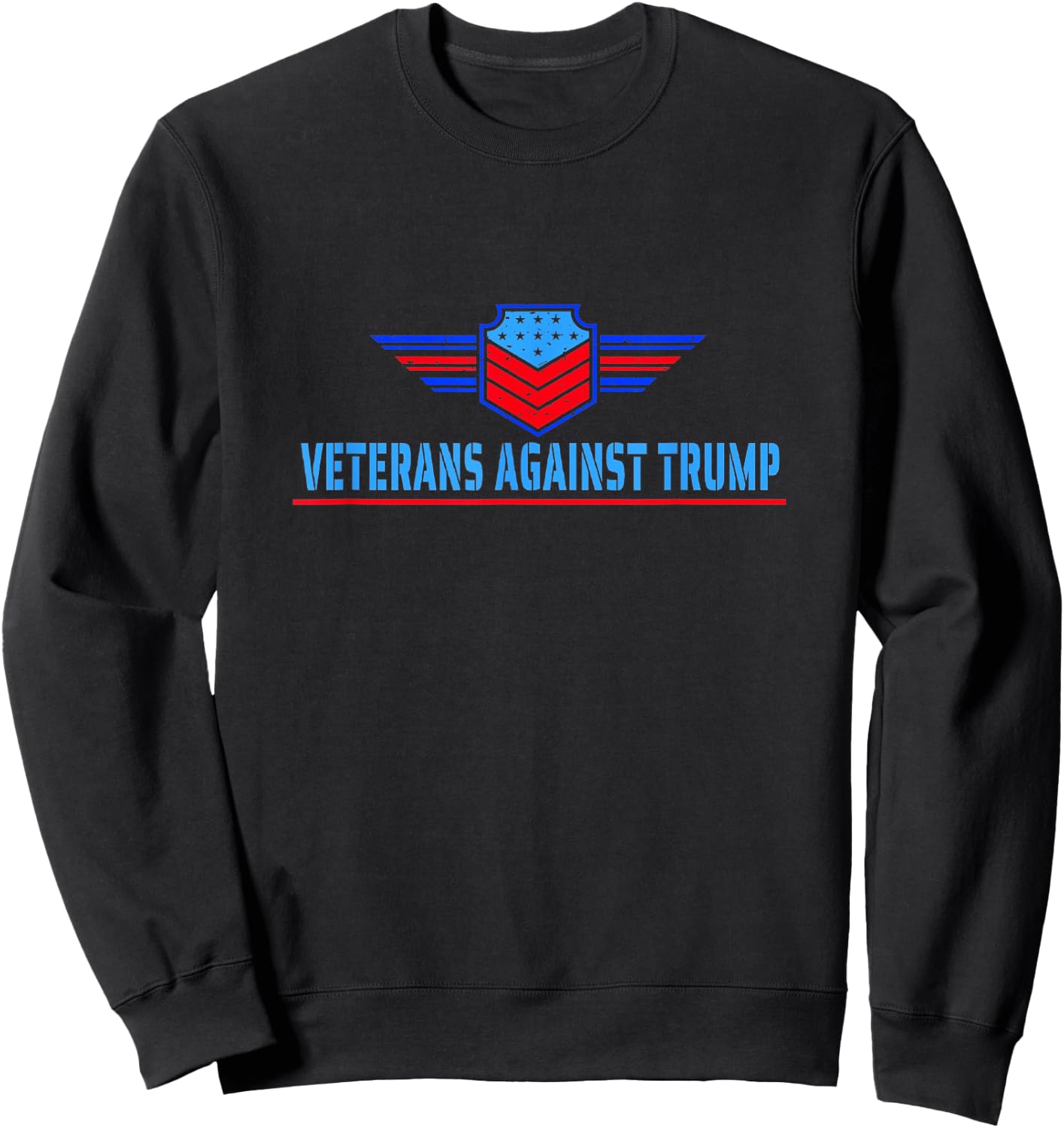 Veterans Against Trump Sweatshirt - Sweatshirt | Black