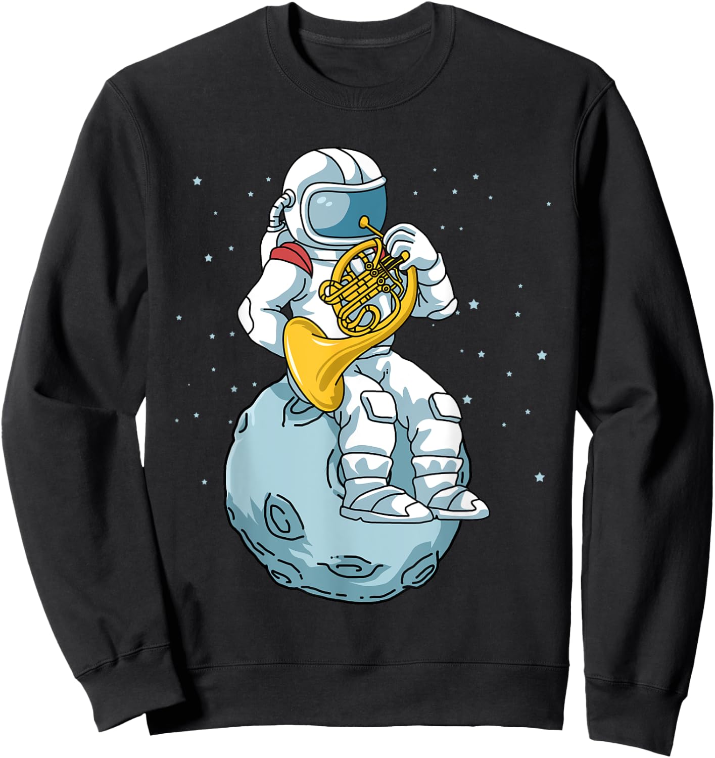 French Horn Shirt Women Men French Horn Gifts Brass Music Sweatshirt - Sweatshirt | Black