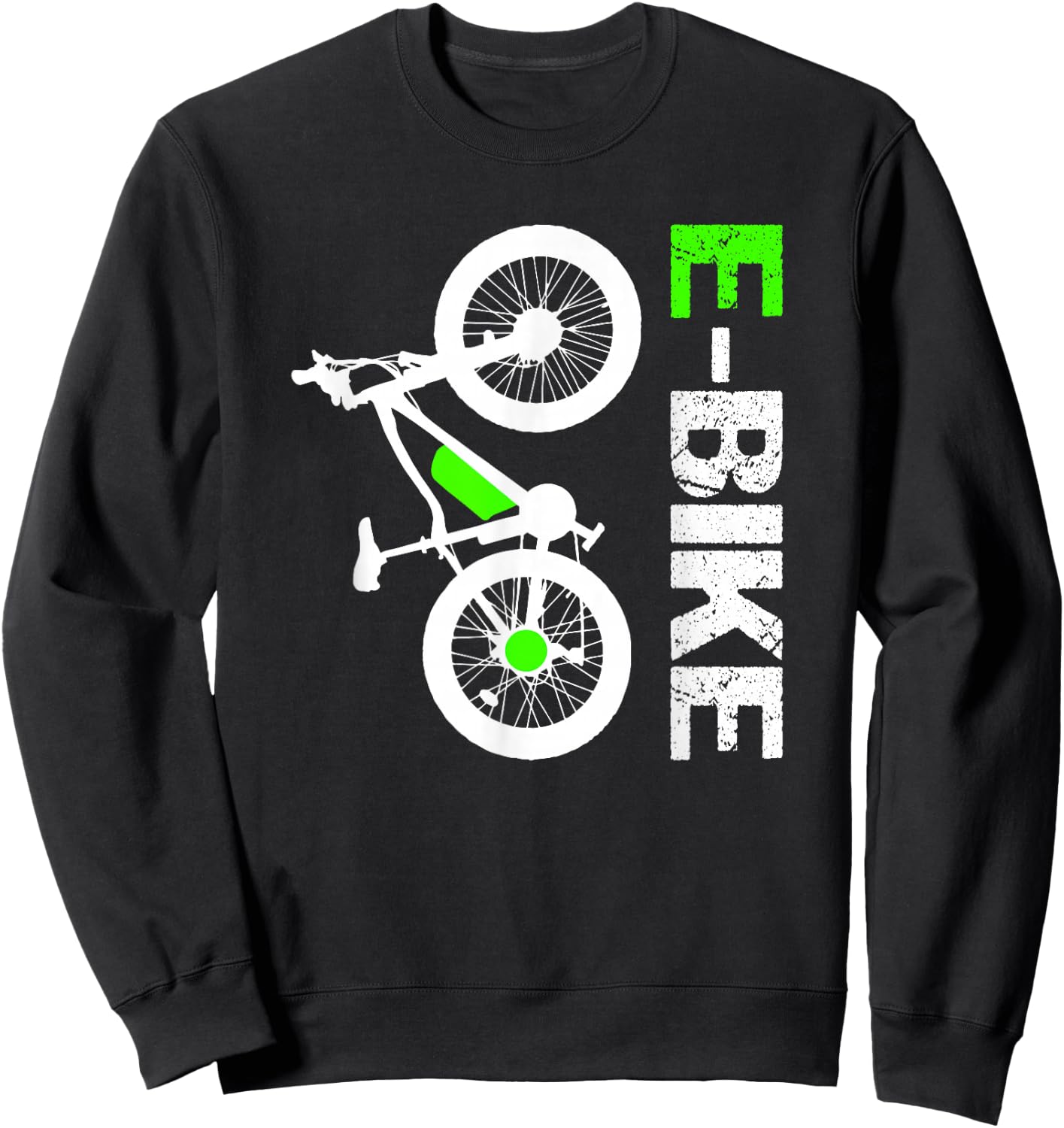 E-Bike - Cool Electric Bicycle Gift Sweatshirt - Sweatshirt | Black