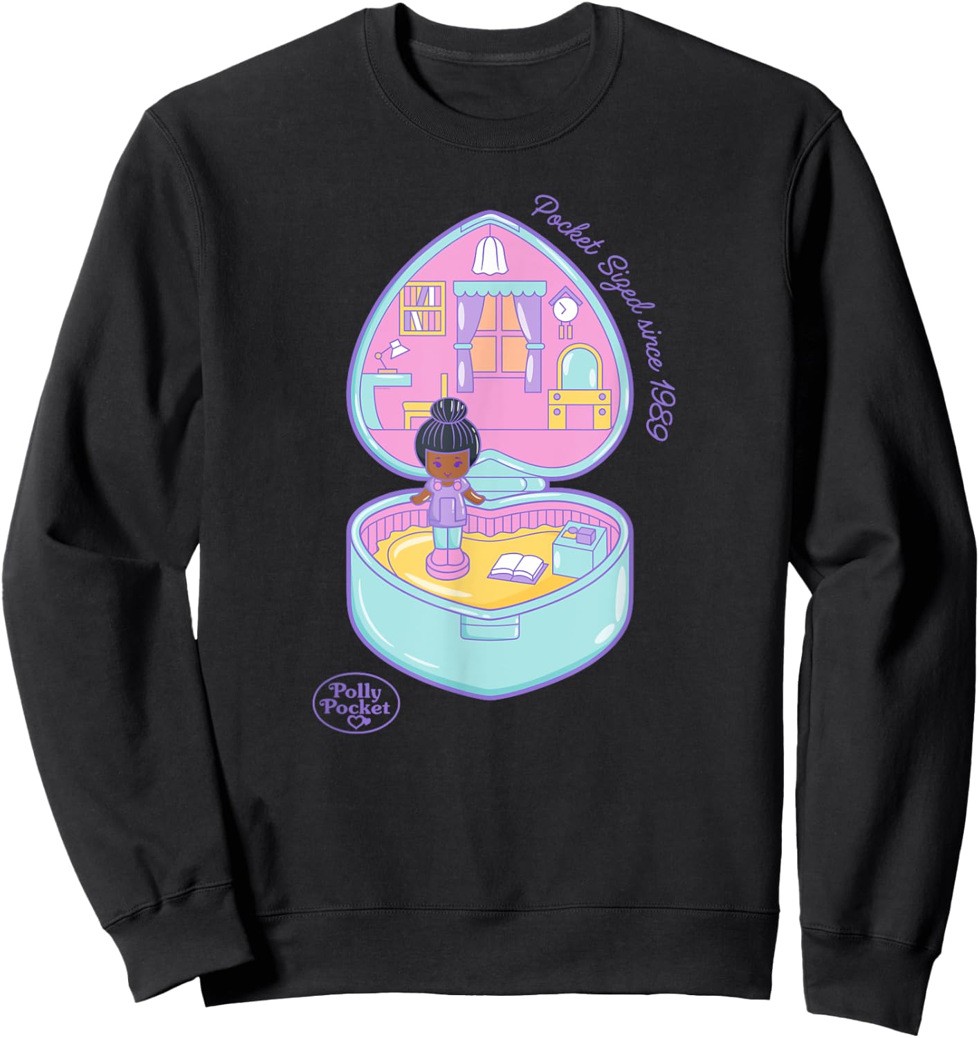 Polly Pocket - Pocket-Sized Since 1989 Sweatshirt - Sweatshirt | Black