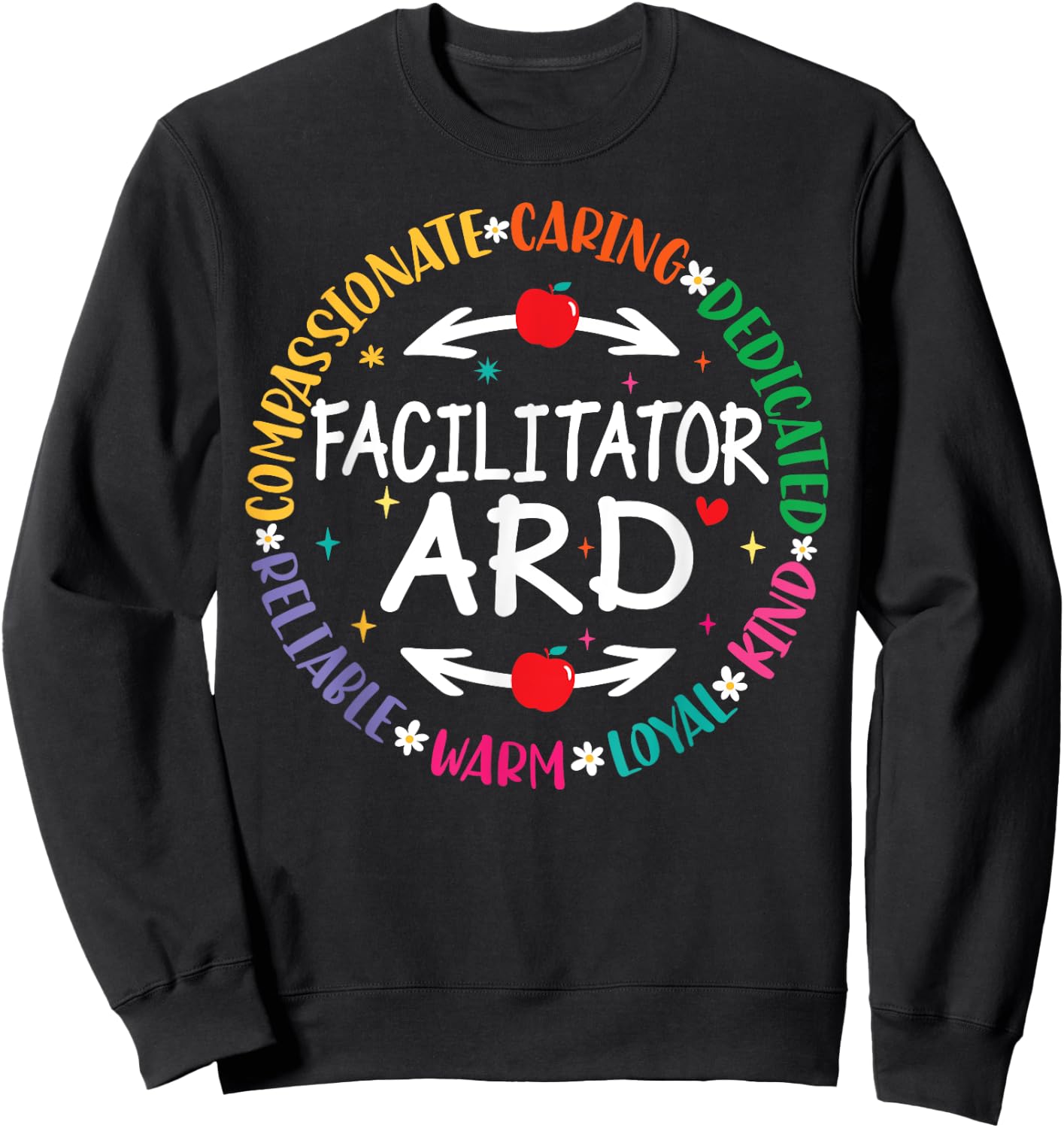 SPED Special Education ARD Facilitator IEP Teacher Assistant Sweatshirt - Sweatshirt | Black