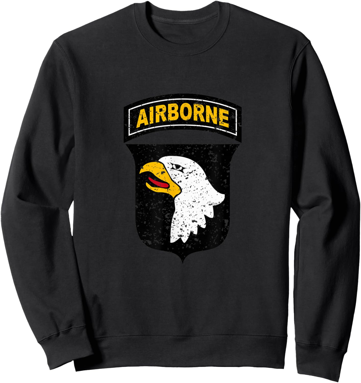 101st Airborne Division Screaming Eagles Veterans Day Xmas Sweatshirt - Sweatshirt | Black