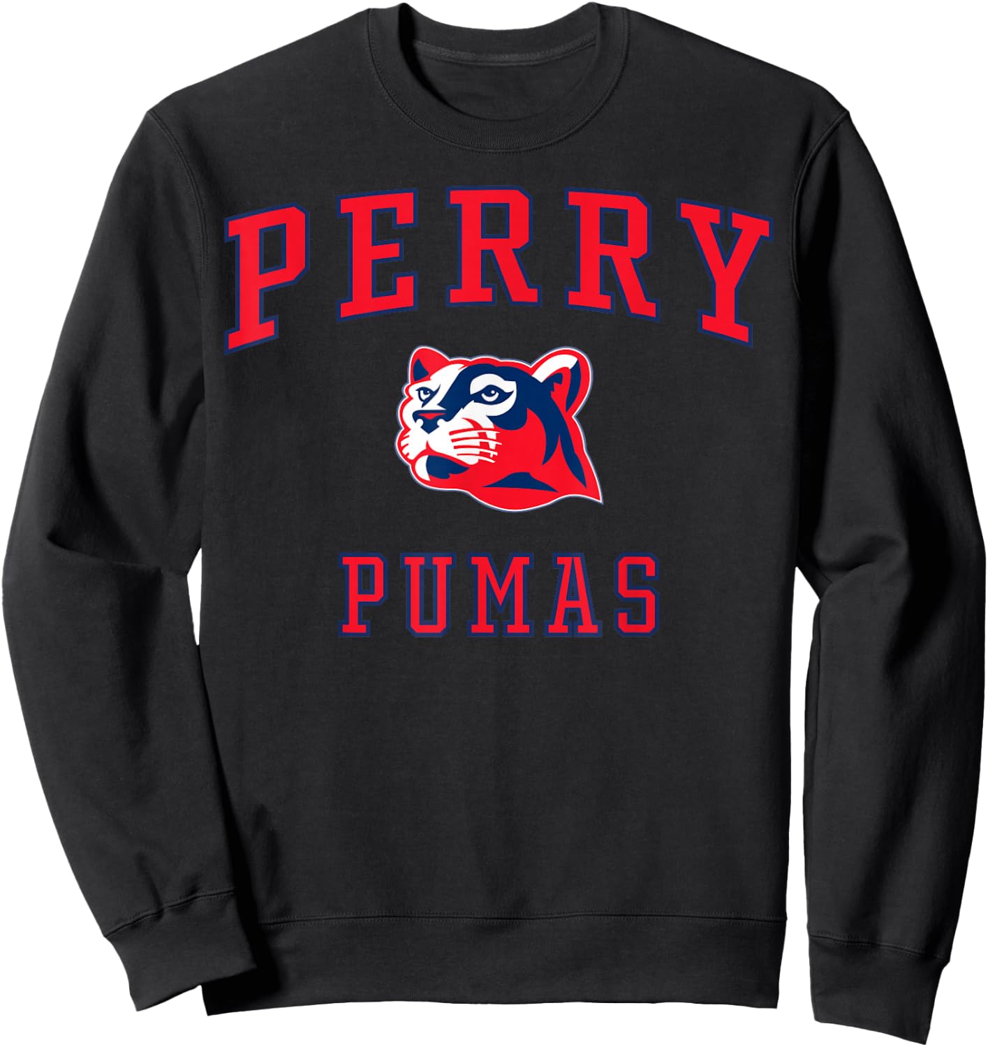 Perry High School Pumas C1 Sweatshirt - Sweatshirt | Black