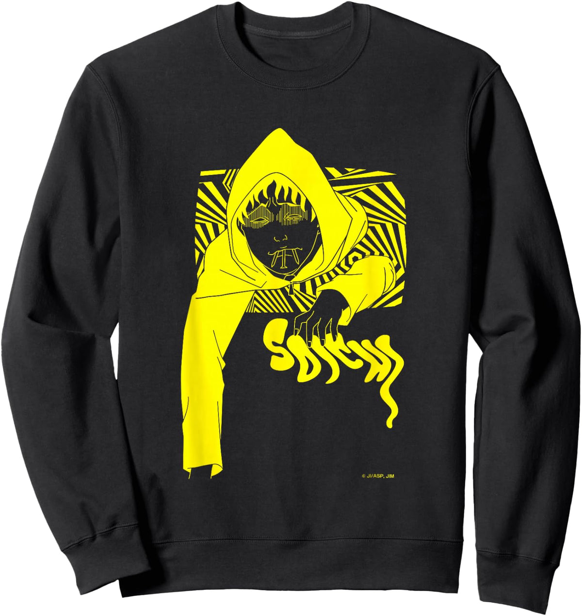 Junji Ito "Maniac" Soichi ver. Sweatshirt - Sweatshirt | Black