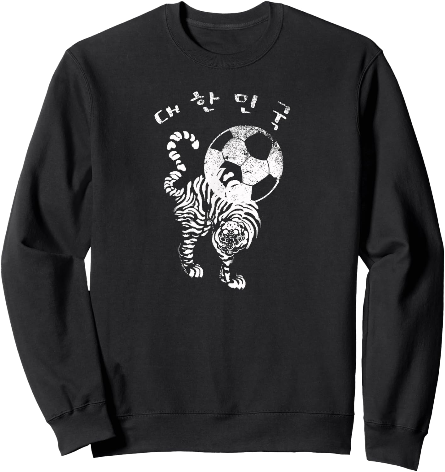 Korean Soccer for red World Team Sweatshirt - Sweatshirt | Black