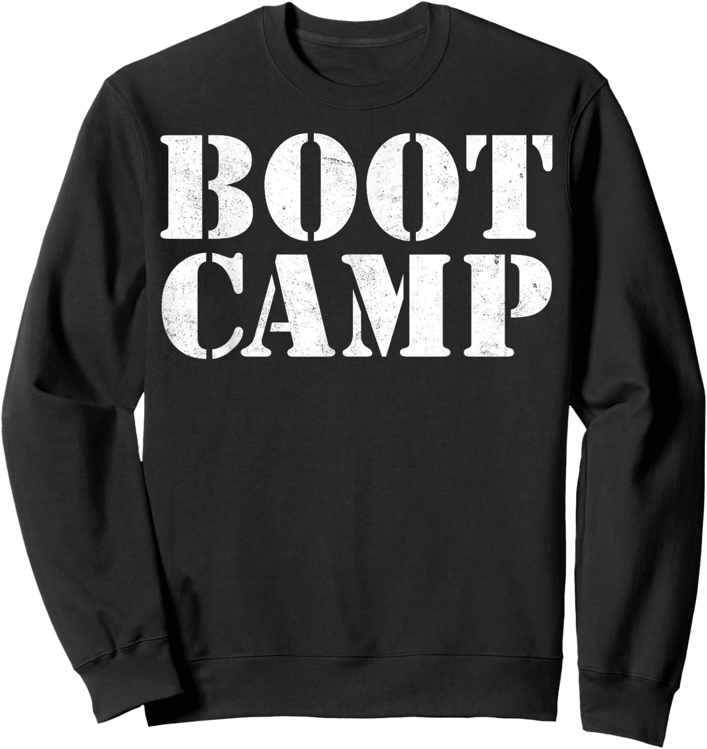 Bootcamp Workout Training Sweatshirt - Sweatshirt | Black