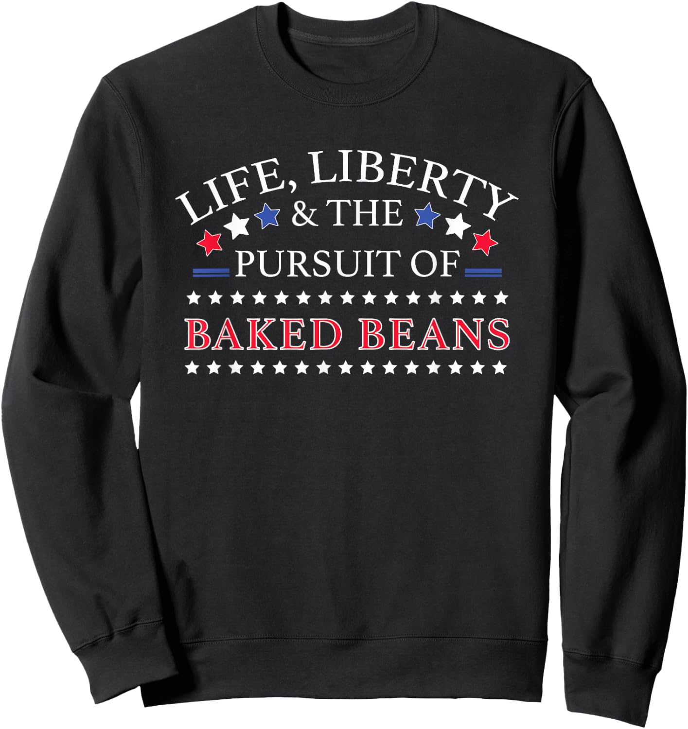 Funny Baked Beans - Novelty Gift Sweatshirt - Sweatshirt | Black