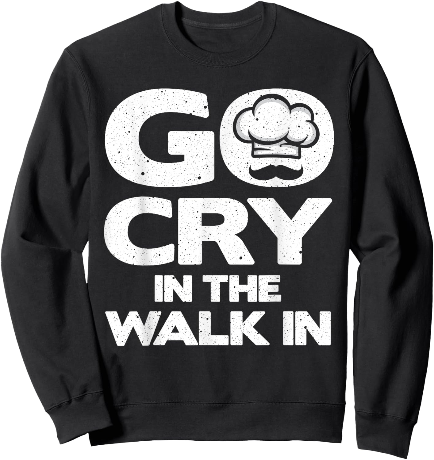 Funny Chef Design Women Kitchen Chef Culinary Cook Sweatshirt - Sweatshirt | Black