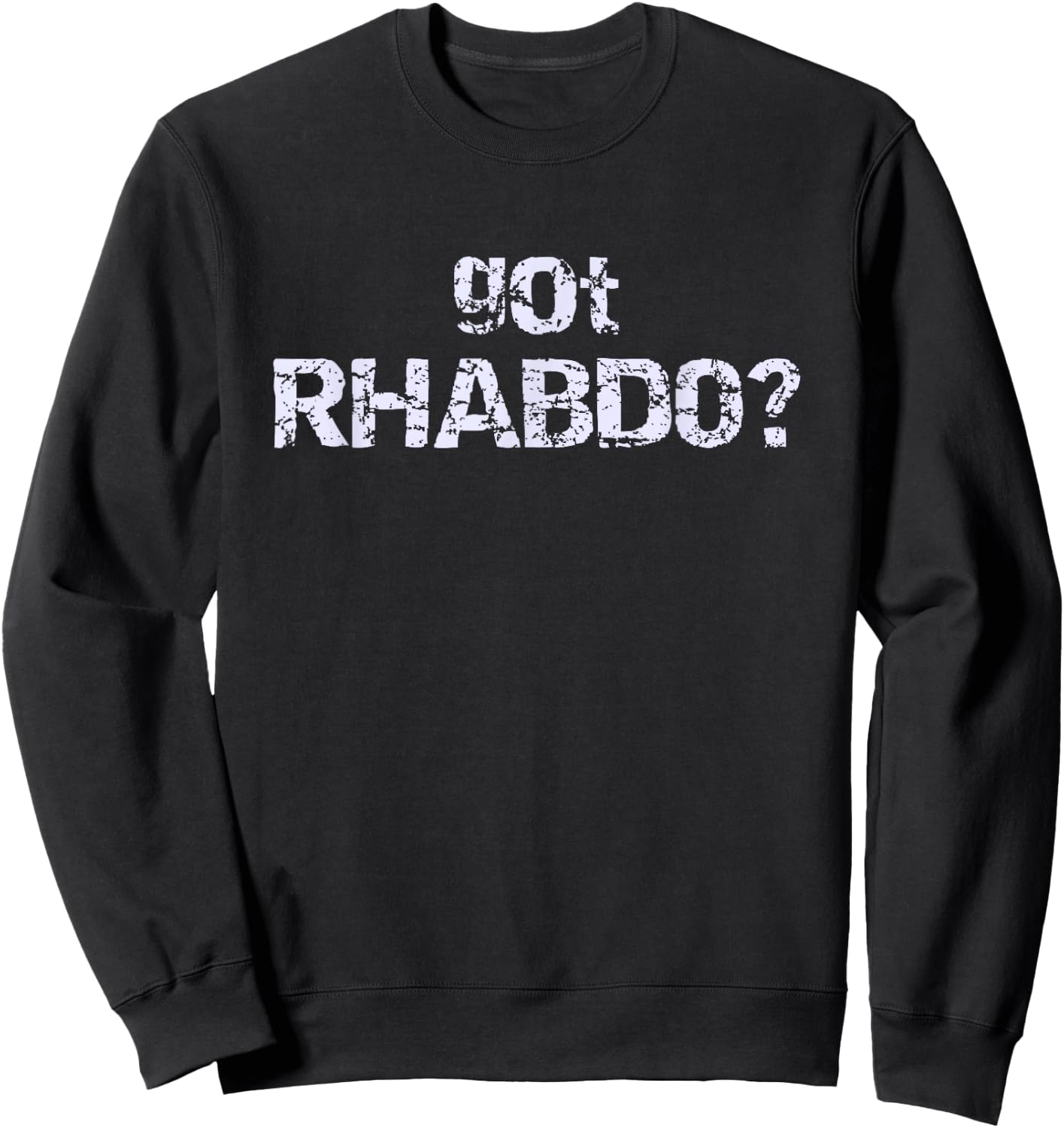 Got Rhabdo Sweatshirt - Sweatshirt | Black