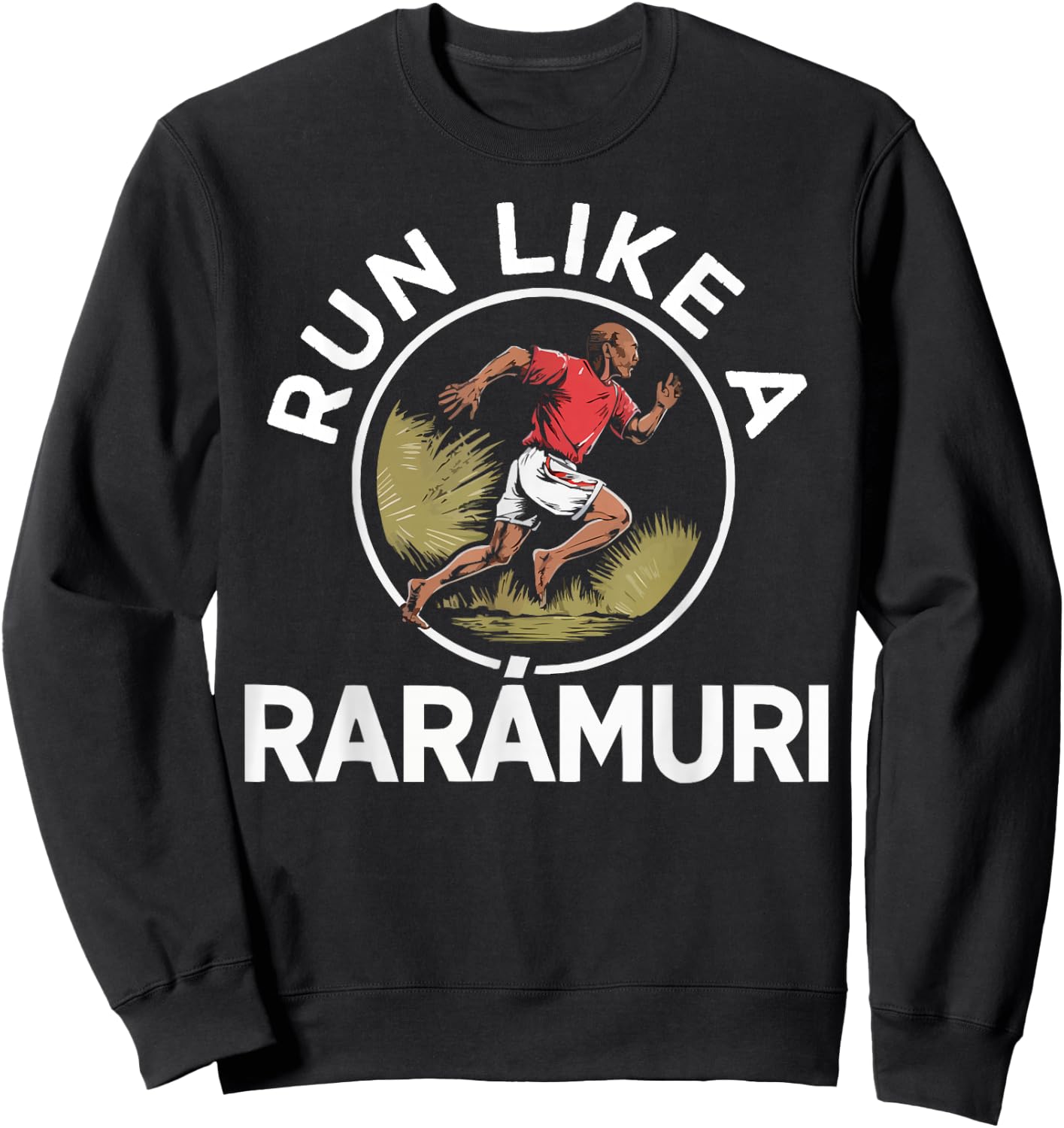 Indigenous People Mexico Native American Tarahumara Tribe Sweatshirt - Sweatshirt | Black