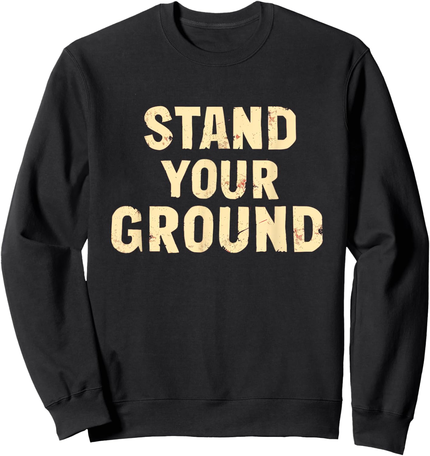 Speech Costume for Stand your ground Lovers Sweatshirt - Sweatshirt | Black