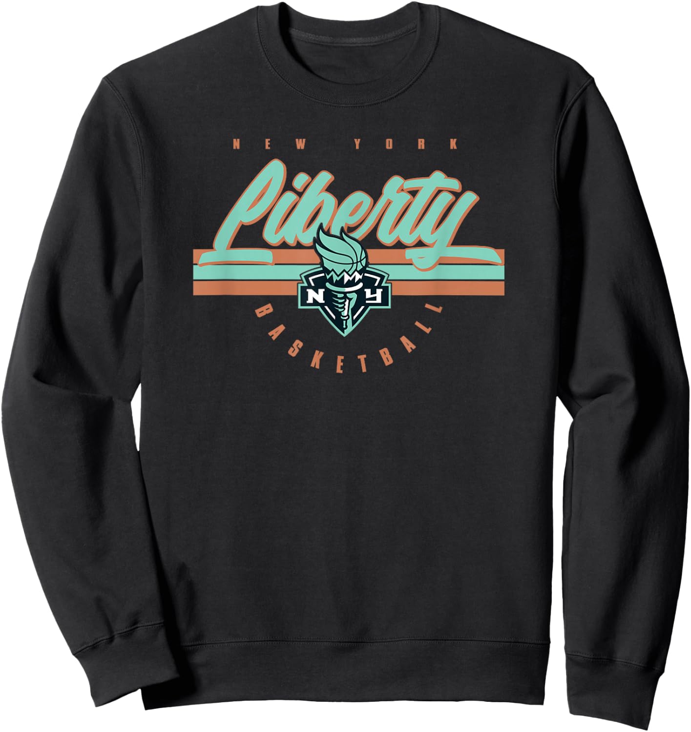 WNBA New York Liberty Off The Bench Sweatshirt - Sweatshirt | Black