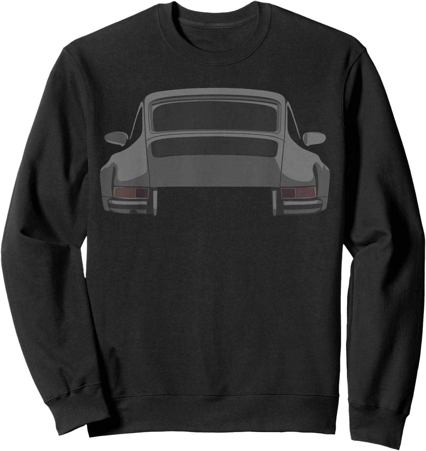 Legendary Racing Sports Car Iconic Racing Car Silhouette Sweatshirt - Sweatshirt | Black