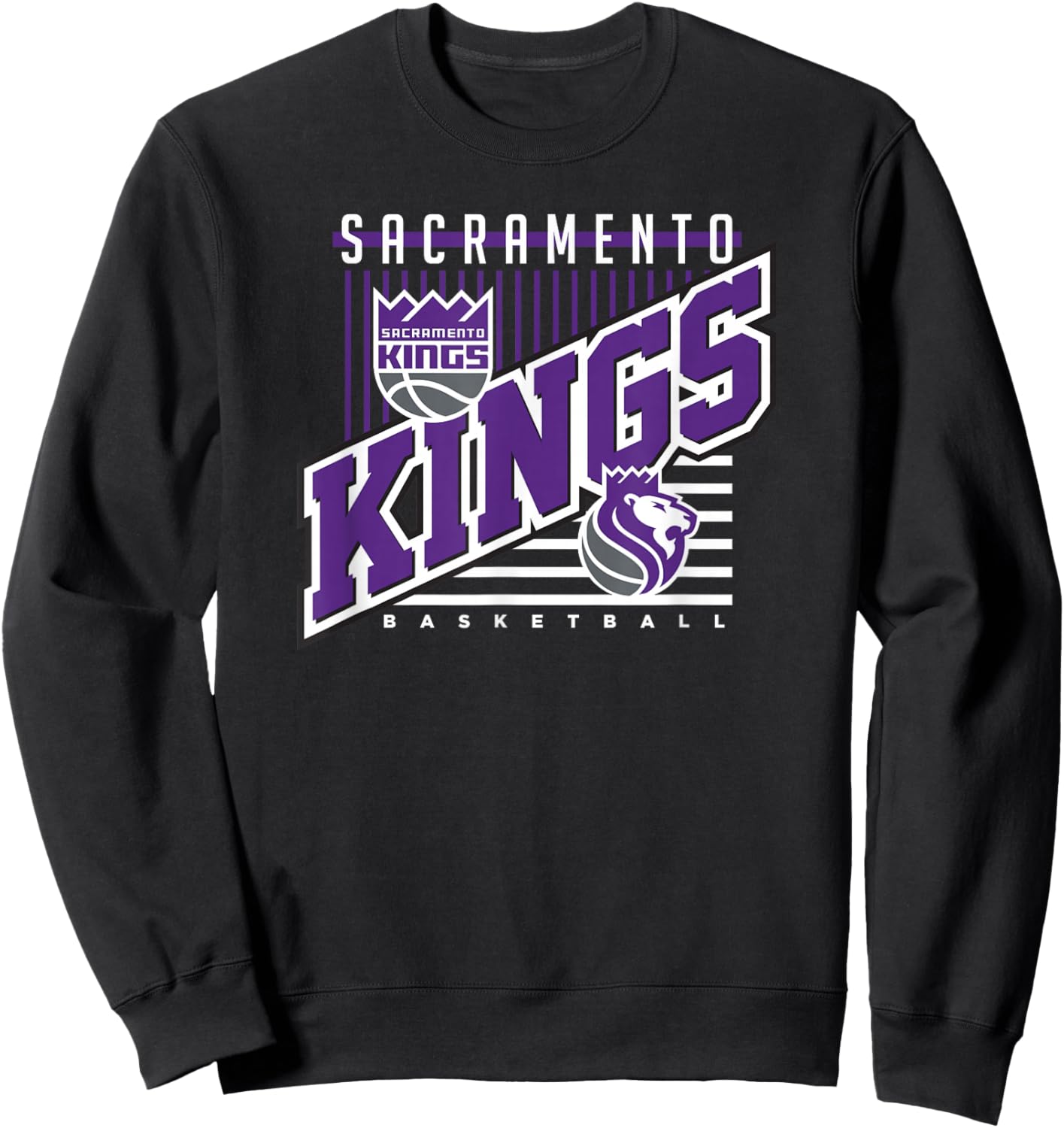 NBA Sacramento Kings Rise Above Sweatshirt - Sweatshirt | Black