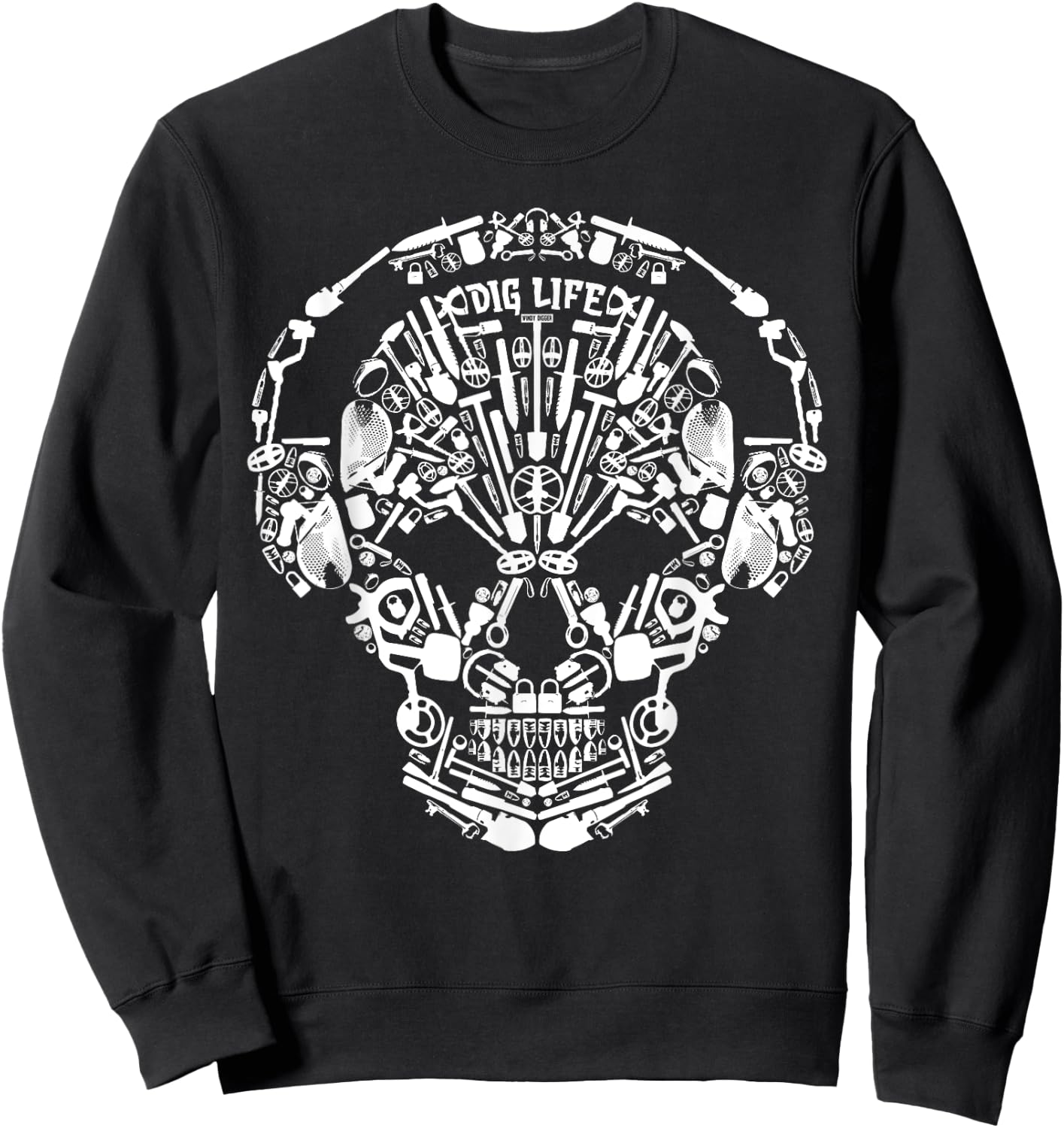 Dirt Fishing Sweatshirt - Sweatshirt | Black