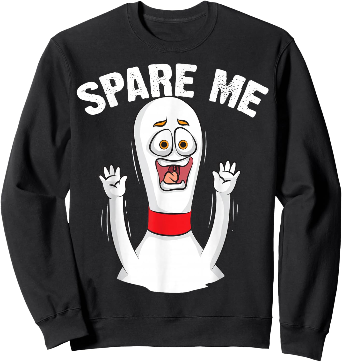 Cool Bowling Novelty Women Bowling Team Gag Bowler Sweatshirt - Sweatshirt | Black