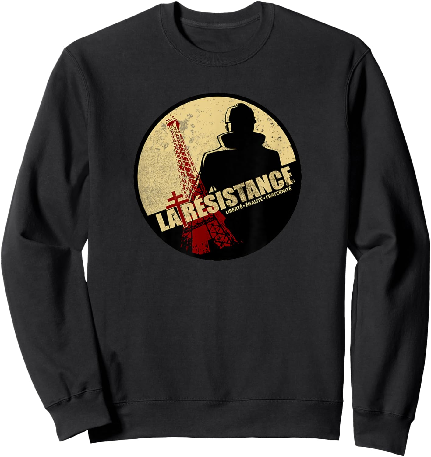 WW2 French Resistance T shirt - La Resistance Sweatshirt - Sweatshirt | Black