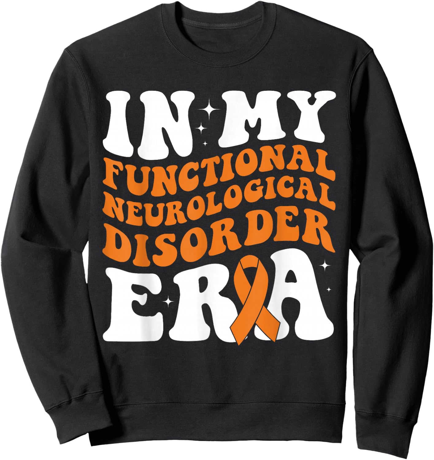 Functional Neurological Disorder Awareness In My FND Era Sweatshirt - Sweatshirt | Black