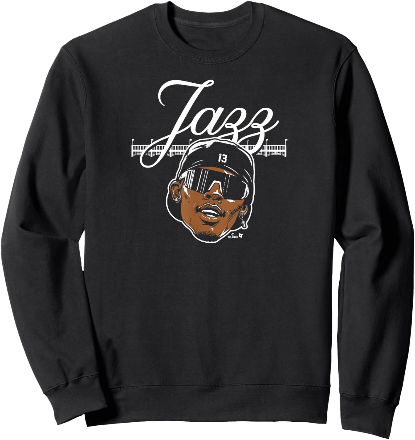 Jazz Chisholm - Swag Head - New York Baseball Sweatshirt - Sweatshirt | Black