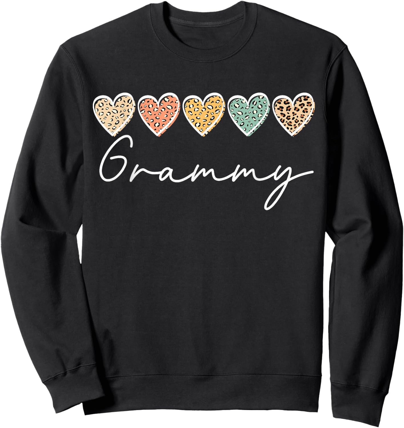 Grammy shirt for Grandma Grammie Grandmother Announcement Sweatshirt - Sweatshirt | Black