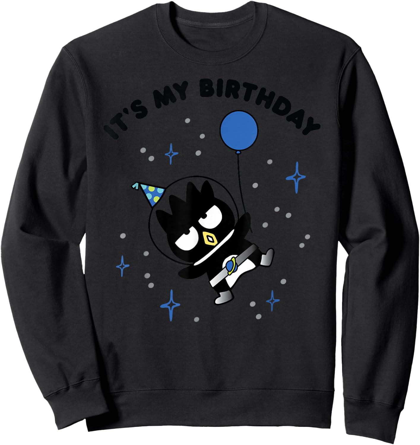 Badtz-Maru It's My Birthday Sweatshirt - Sweatshirt | Black